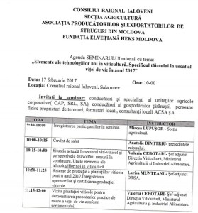 Agenda Seminar