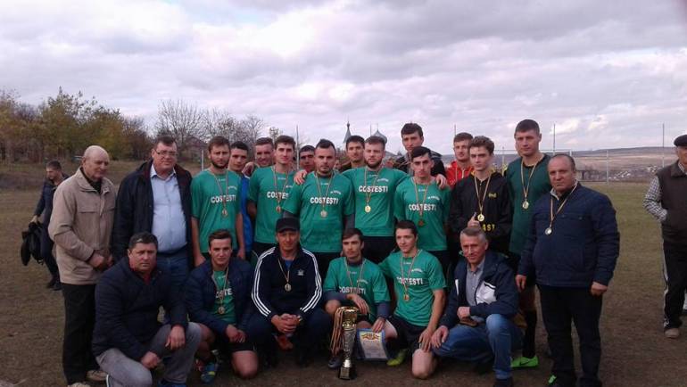 Satul Costești a cîștigat Campionatul Raional la Fotbal, ediția 2017