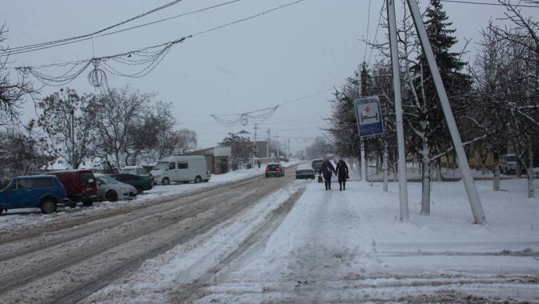 Primăria Costești informează despre situația accesului la trafic rutier, în legătură cu condițiile meteorologice nefavorabile