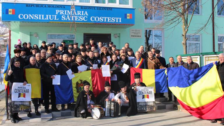 ULTIMA ORĂ! Satul Costești a semnat delcarația de UNIRE cu România prin intermediul a 23 de consilieri locali, primarul localității și peste 1000 de cetățeni
