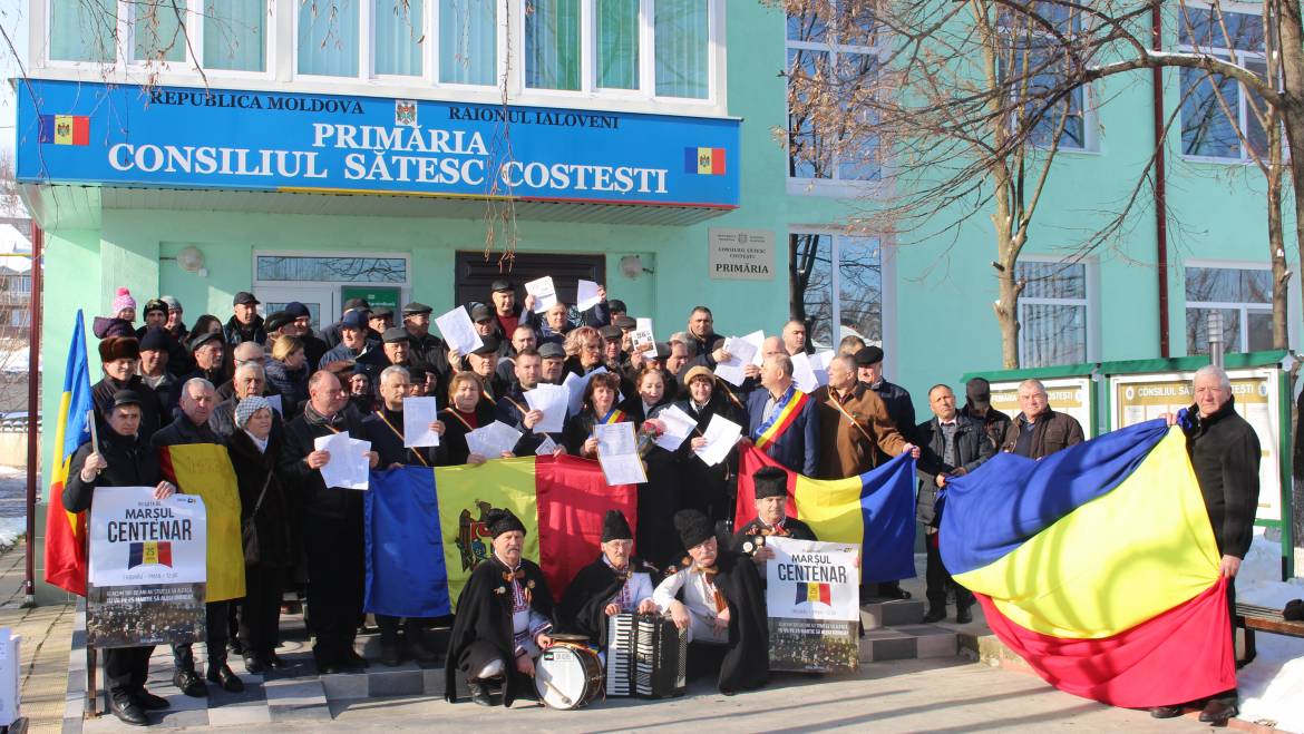 Programul de activități culturale în satul Costești cu ocazia ”Centenarului Unirii”