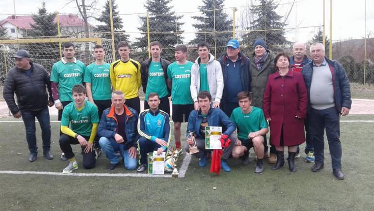 Locul II pentru echipa satului Costești la minifotbal (seniori)