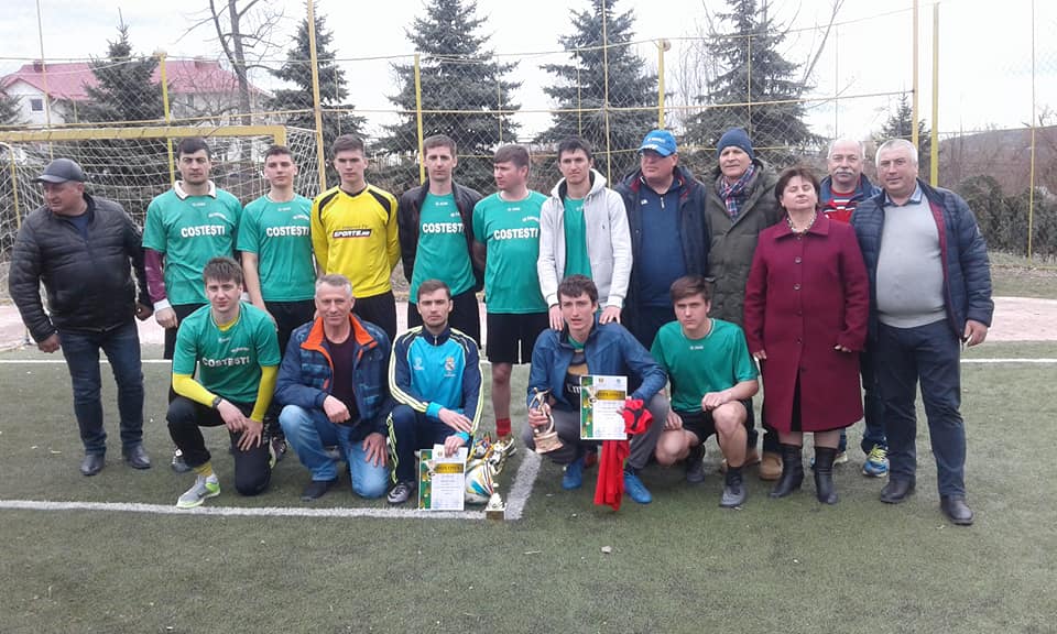 Locul II pentru echipa satului Costești la minifotbal (seniori)