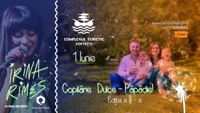 Invitație la ”Festivalul Copilărie Dulce-Păpădie, ediția a III-a”