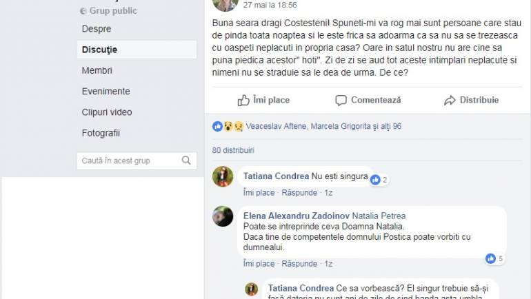ANUNȚ! Inspectoratul de Poliție Ialoveni invită cetățenii la o ședință publică privind situația criminogenă în satul Costești