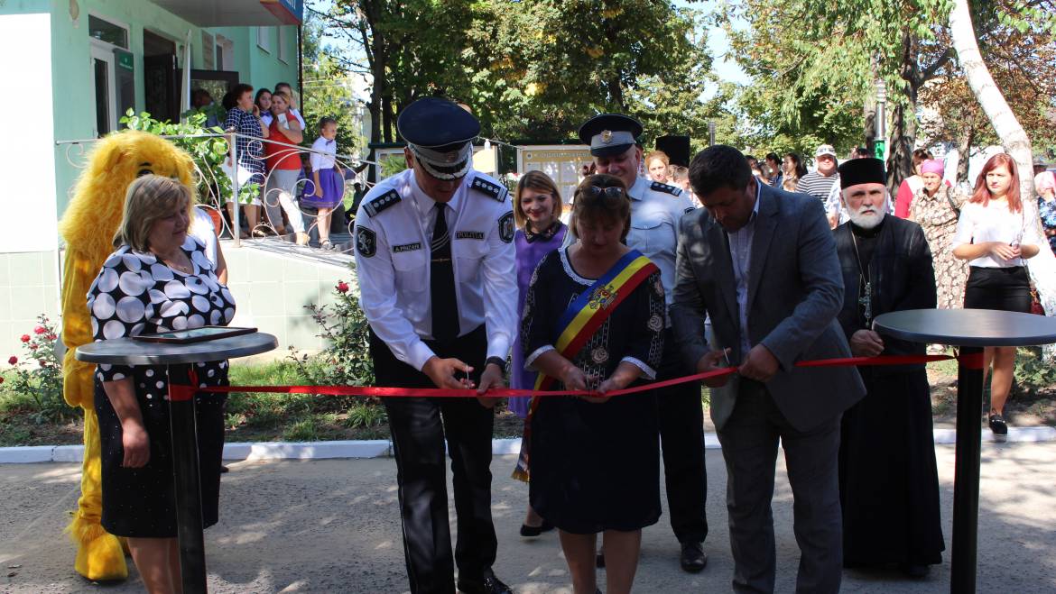 În satul Costești a fost inaugurată Aleea Siguranței de către Inspectoratul General de Poliție