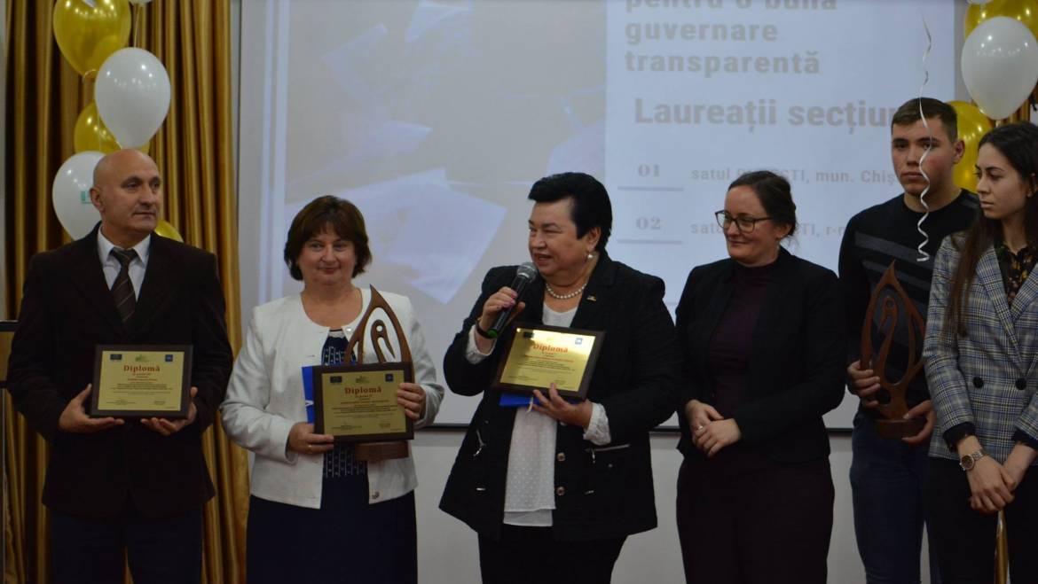 Locul II pentru Primăria Costești în cadrul Programului bunelor practici ale autorităților publice locale