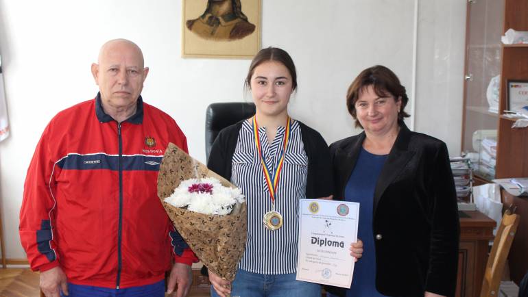 Veronica Mereacre este campioană națională la Judo