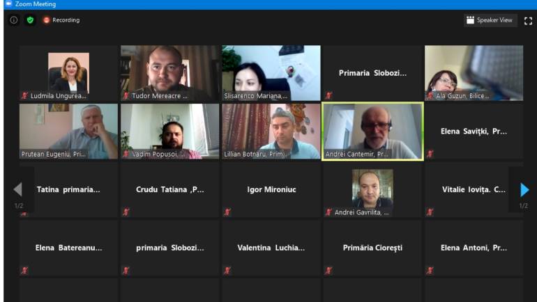 Webinar pentru Primăria Costești privind ”Utilizarea platformelor digitale”