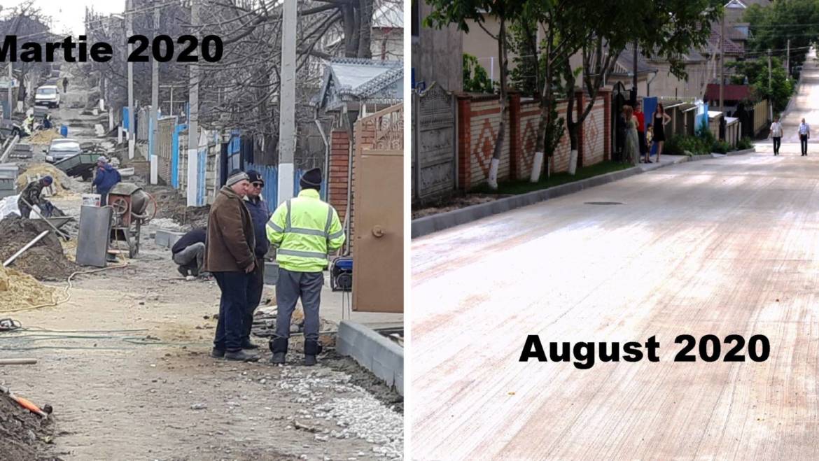 Vara anului 2020 s-a finalizat cu încă un drum construit cu succes pentru sătenii din satul Costești