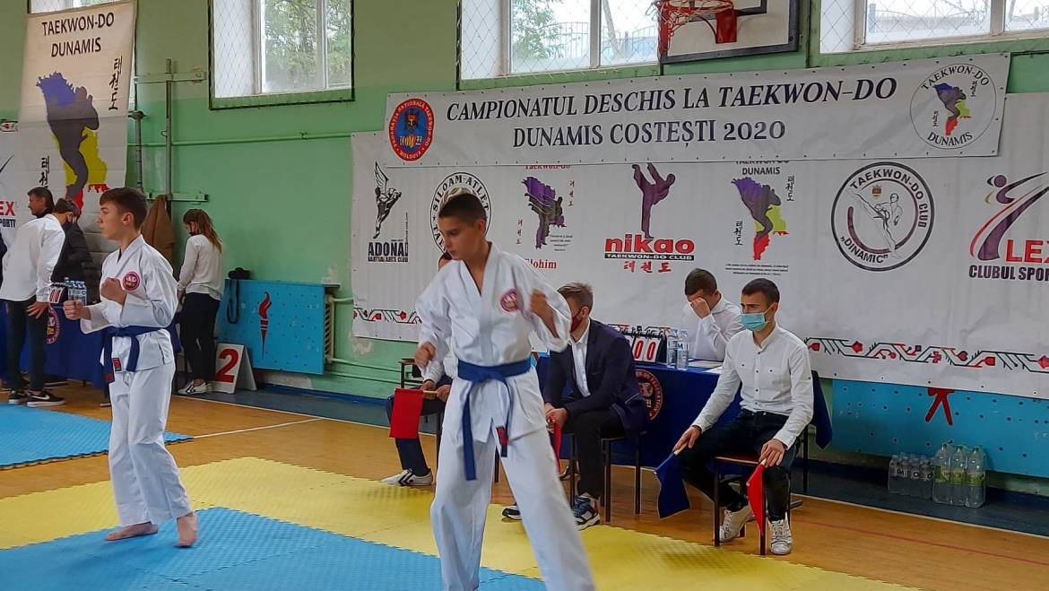 ”Campionatul Deschis la Taekwon-Do Dunamis Costești 2020”.