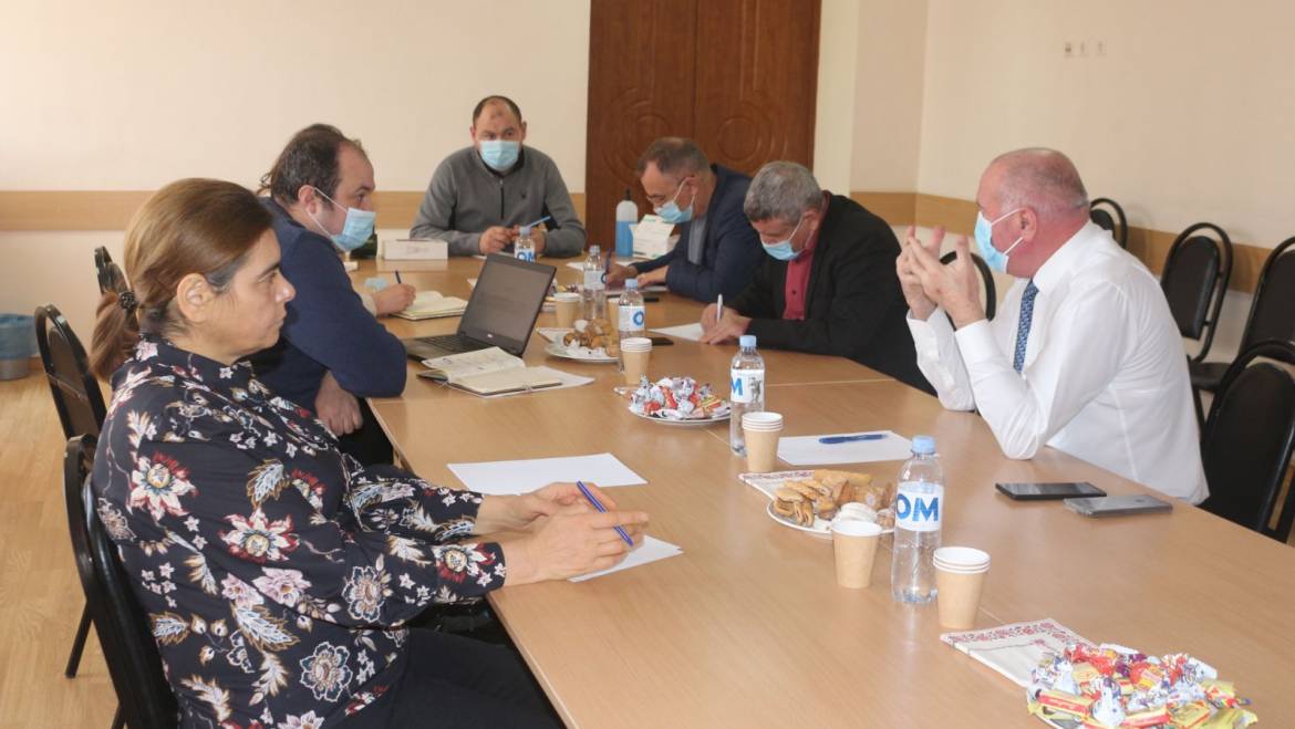 Ședință de planificare a proiectului de creare a gospodăriei comunal-locativă intercomunitară